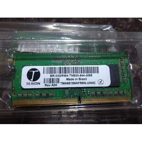 Memória RAM 4GB 1 Teikon TMA851S6AFR6N-UHHC