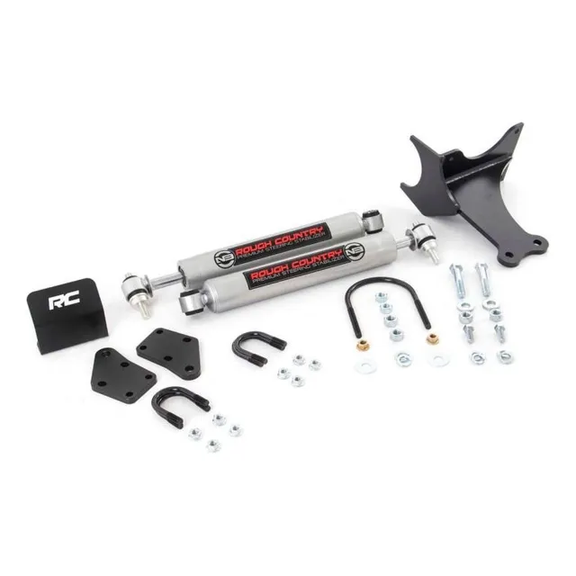 Kit Dual De Amortiguadores De Dirección Super Dutty