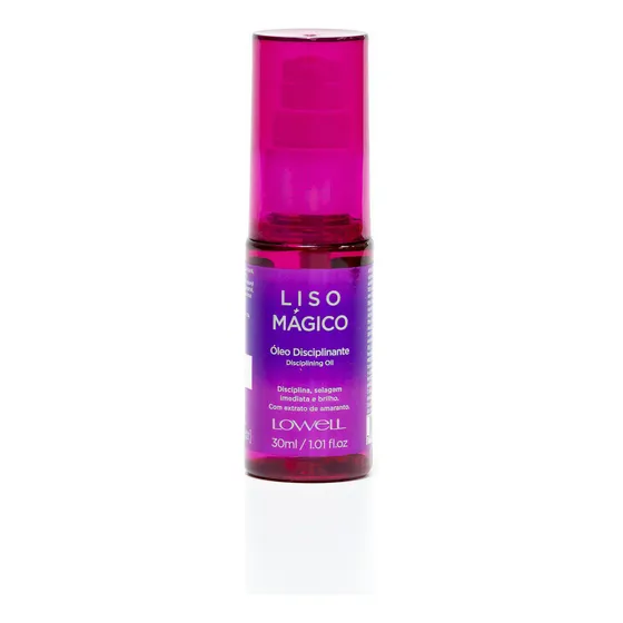 Lowell Liso Mágico óleo capilar, repara as pontas 30 ml