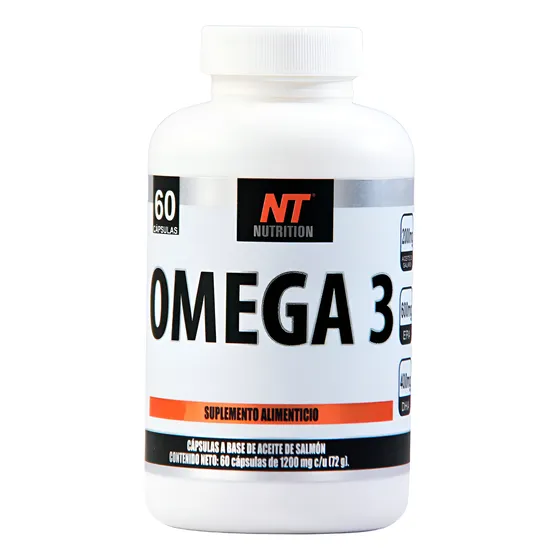 Nt Nutrition Omega 3 Cápsulas Frasco 60 Unidades