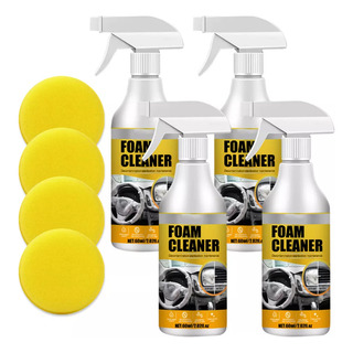 Limpiador De Espuma En Aerosol Para Automóviles, 4 Unidades Limpiador De Espuma En Aerosol Para Automóviles, 4 Unidades