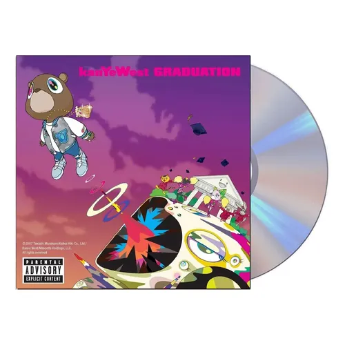 Kanye West Late Registration Cd Umc 2005 Hip Hop 21 Pistas