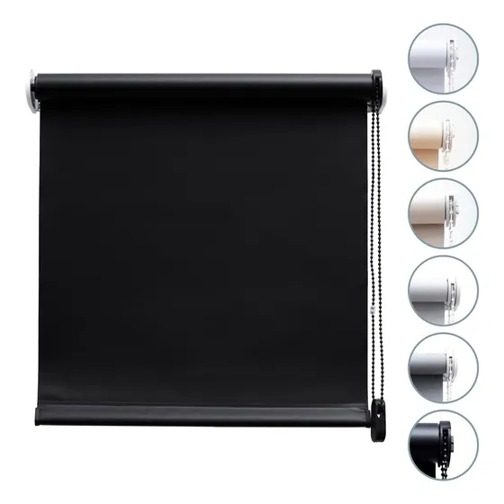 Cortina Roller Blackout 160x130 Lista Para Entregar C498