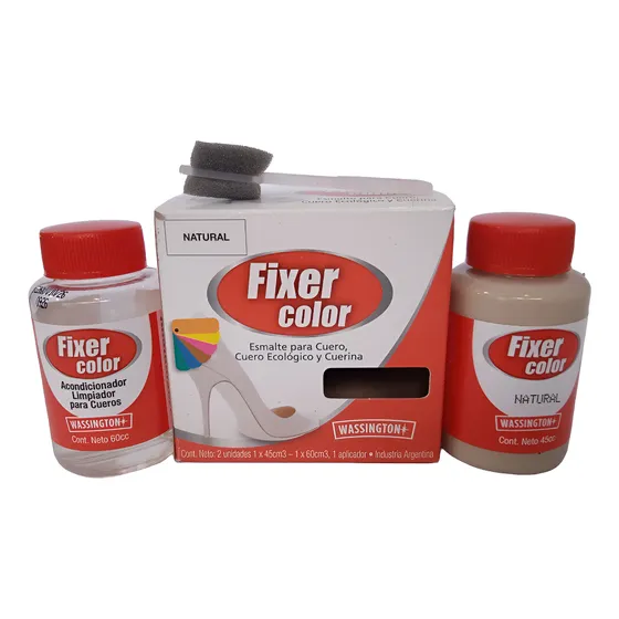 Esmalte Para Cuero . Varios Colores. ( Fixer  Caja)