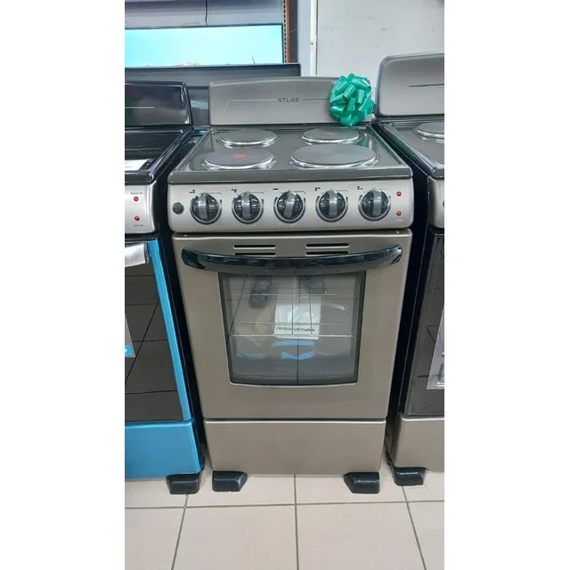 Cocina Eléctrica Atlas Eae5020bsms0 / 4 Quemadores