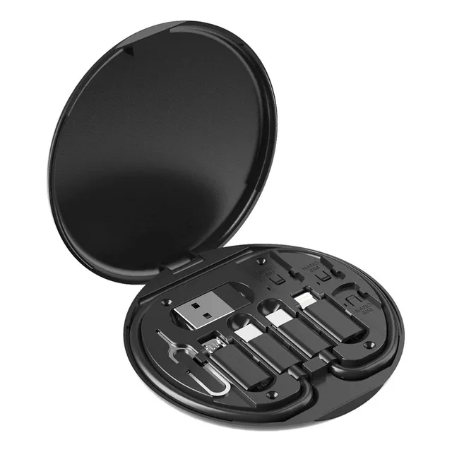 Kit De Viaje Adaptadores Para iPhone Usb C Micro Usb Sim