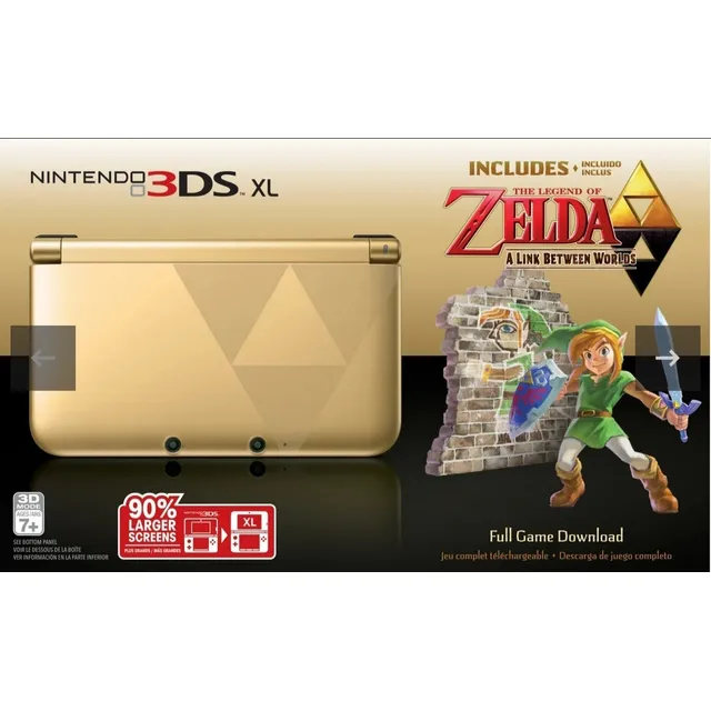 Nintendo 3ds Xl - The Legend Of Zelda Edicion Caja Completo