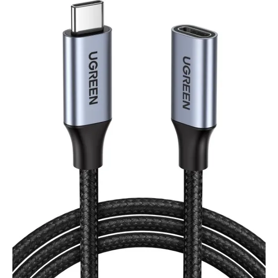 Cabo De Extensão Ugreen Usb-c Macho Para Usb-c Fêmea 3.1