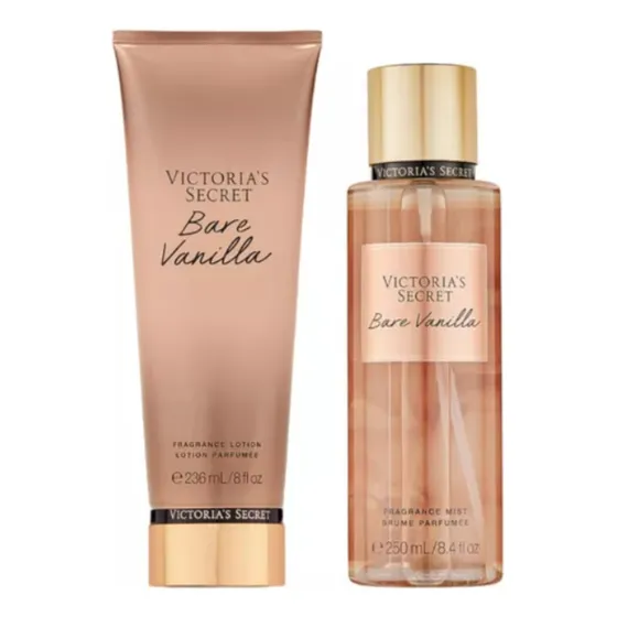 Bare Vanilla Combo Splash 250ml+crema 236ml Original