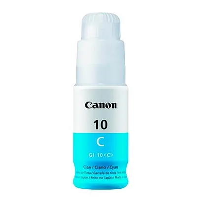 Botella De Tinta Canon Gl-10 70ml Cian Diginet