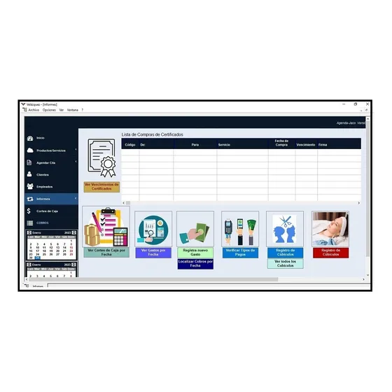Software Para Spa Y Cosmetología.