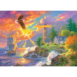 Abraham Hunter Jigsaw Puzzle 1000pc Camino Guiado A Casa Abraham Hunter Jigsaw Puzzle 1000pc Camino Guiado A Casa