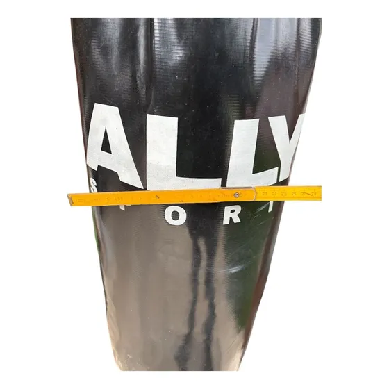 Bolsa De Boxeo Ally Sport 34cm X 85cm - Soporta 30kg Negro