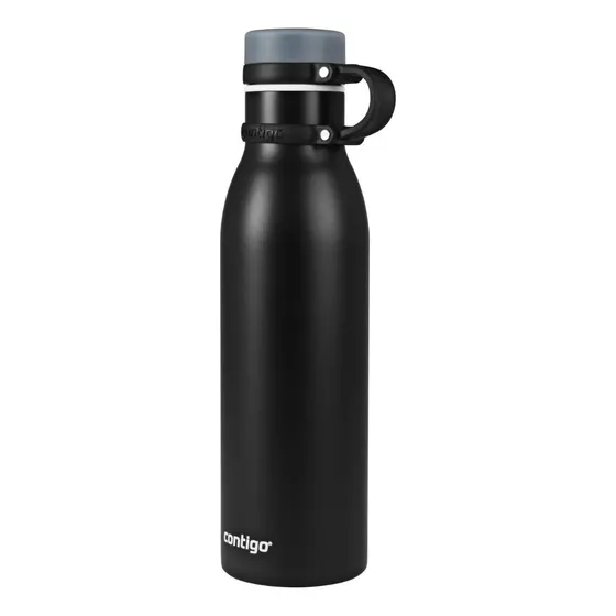 Botella Termica 591ml Contigo Matterhorn Gym Trabajo Camping Color Negro