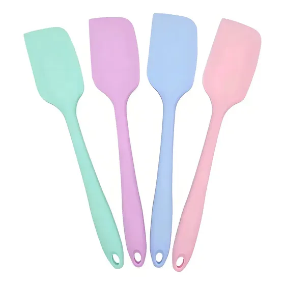 Espátula de Silicona Mohits Mezquino Set de 4 para Repostería y Cocina | Cuotas sin interés