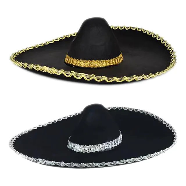 Sombrero Mexicano Charro Mariachi Para Niños Y Adultos
