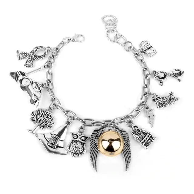 Pulsera Dije Reliquia Snitch Potter Gira Tiempo Hermione