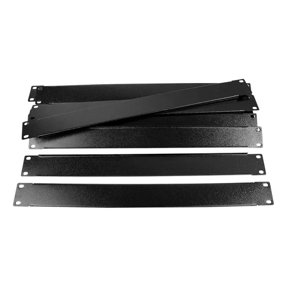 10 Peças Frente Falsa 1 U X 19 P/ Racks De Rede Tampa Cega