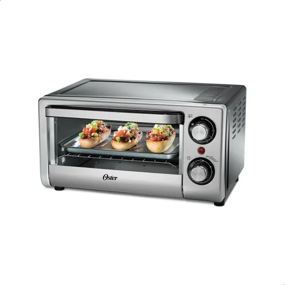 Horno Tostador Pequeño Marca Oster 10 Litros / 4 Rebanadas