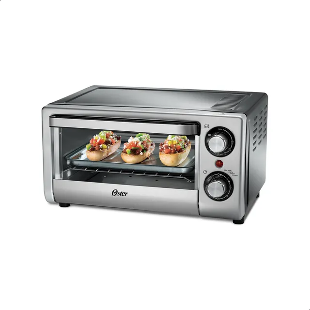 Horno Tostador Pequeño Marca Oster 10 Litros / 4 Rebanadas