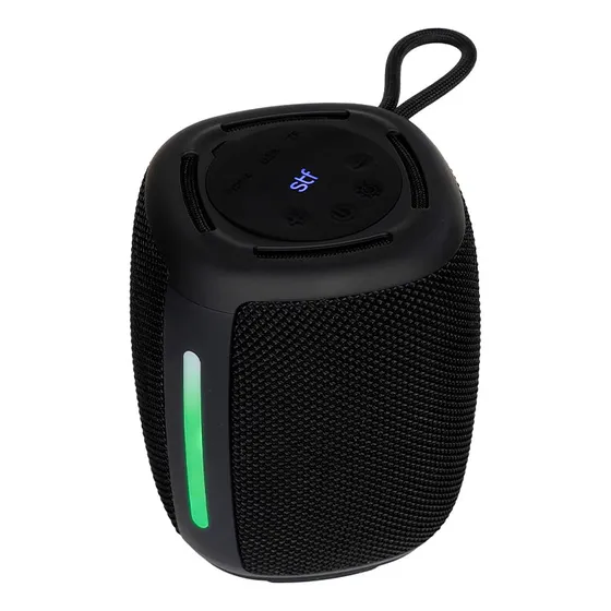 Bocina Inalámbrica Portátil Stf Lumo Dot 2.5 Pulgadas Color Negro