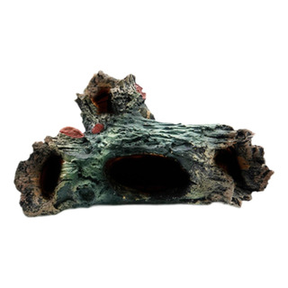 Tronco De Hueco Para Escondite De Reptiles, Decoración De A Tronco De Hueco Para Escondite De Reptiles, Decoración De A