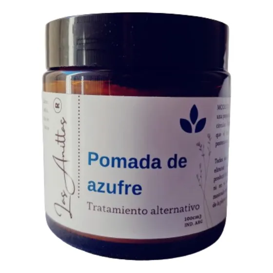 Pomada De Azufre Cosmetica Natural Las Anittas Fragancia Árbol De Té