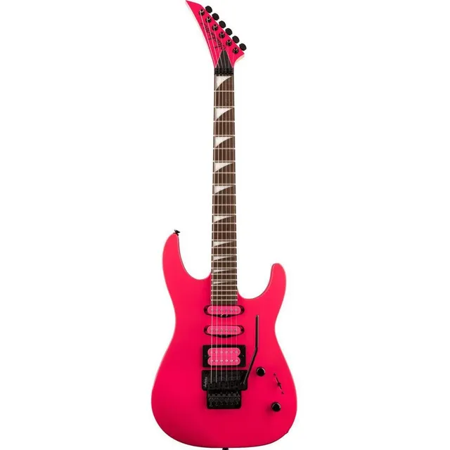 Jackson X Dinky Dk3xr Electric Guitar, Neon Pink