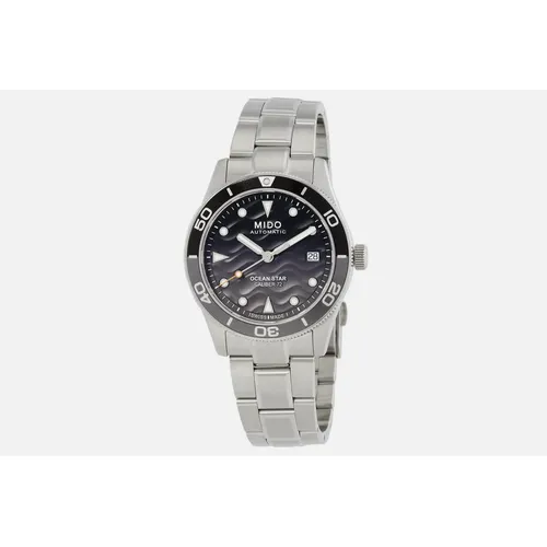 Relógio Automático Mido Ocean Star 39 Com Moldura Batman M02