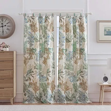 Bungalow Descalzo Atlantis  Panel De Cortina  Set, 84x84 Pu