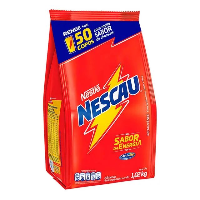 Achocolatado em Pó Sachê 1,02kg Nescau
