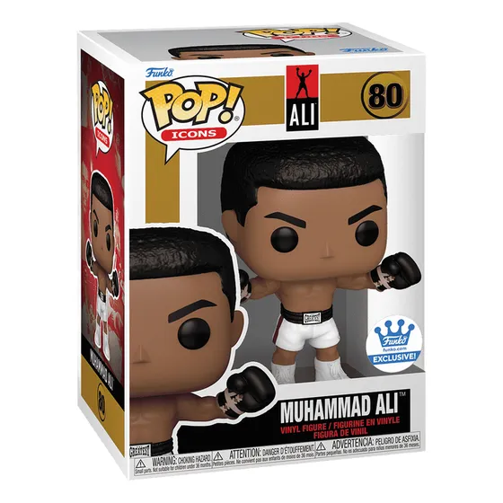 Funko Pop Muhammad Ali #80 Funkoshop Exclusivo Arms Raised