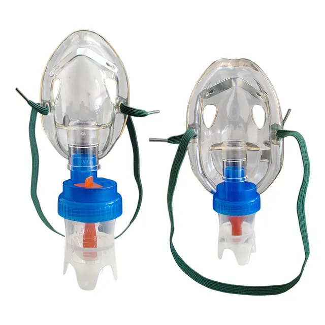 Kit Nebulizador Adulto Mascarilla Vaso Tubería Medimetrics
