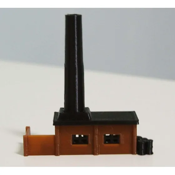 Outland Models Railway Miniature Casa Caldera Chimenea N