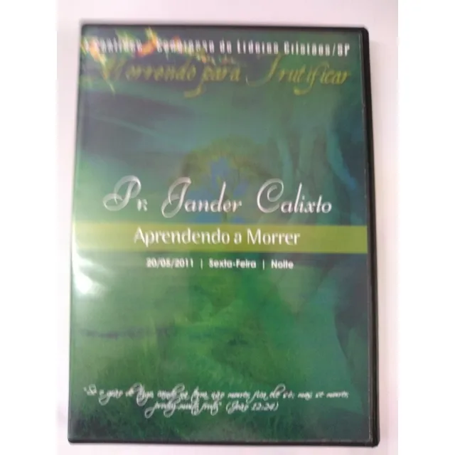 Morrendo Para Frutificar Aprendendo A Morrer Dvd Original La