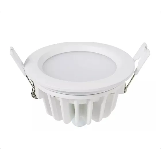 Downlight Led 5w Foco Embutido Redondo 9cm Luz Neutra 4000k Apto Humedad Baño ip65 220v Demasled