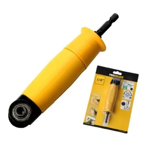 Adaptador Angulo Recto 90 Grados Para Taladro Extension 