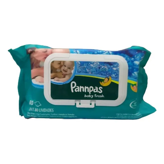Toallas Humedas Para Bebe 2 Paquetes De 80 Toallitas