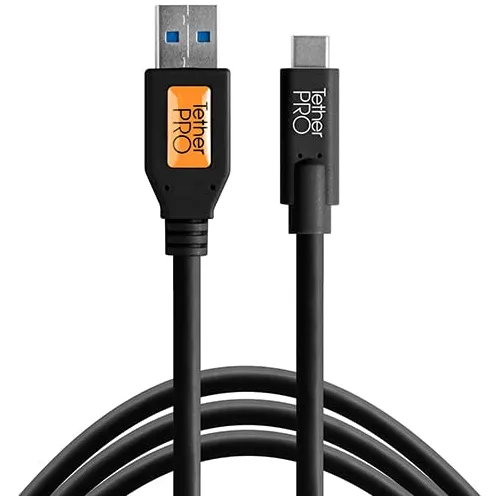 Tetherpro Usb 3.0 15 5 Yard Negro