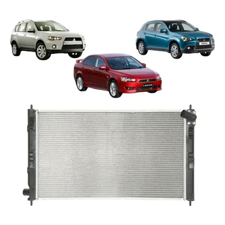 Radiador Mitsubishi Asx Lancer Outlander 2.0 3.0 Até 2015 Velox | Reach | Notus | Procooler | Bochum | Importado