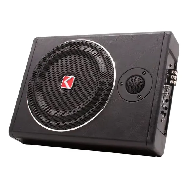 Bajo Plano Amplificado 8 Pulgadas Compacto 600w Carro