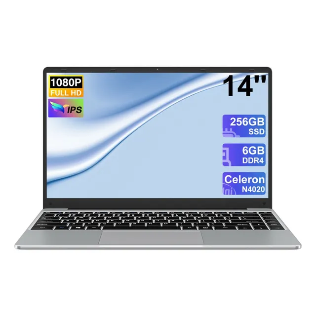 Laptop 14 Inch Celeron N4020 256gb Ssd Ampliable 1080p+mouse