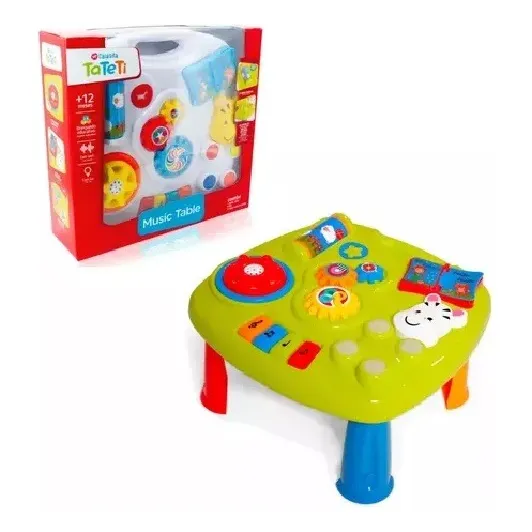 Mesa de música de mesa interactiva White Ta Te Ti Calesita