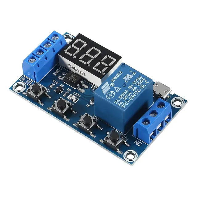 Temporizador Digital Timer 12v Programable Arduino