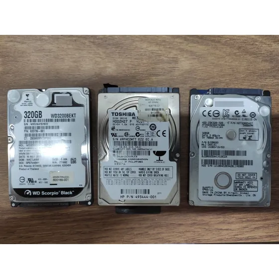 Hd 320gb Diversas Marcas E Modelos - Perfeitas - 130 Cada