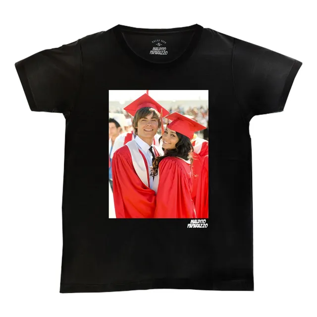 High School Musical 'troy Y Gabriella Graduacion' - Remera