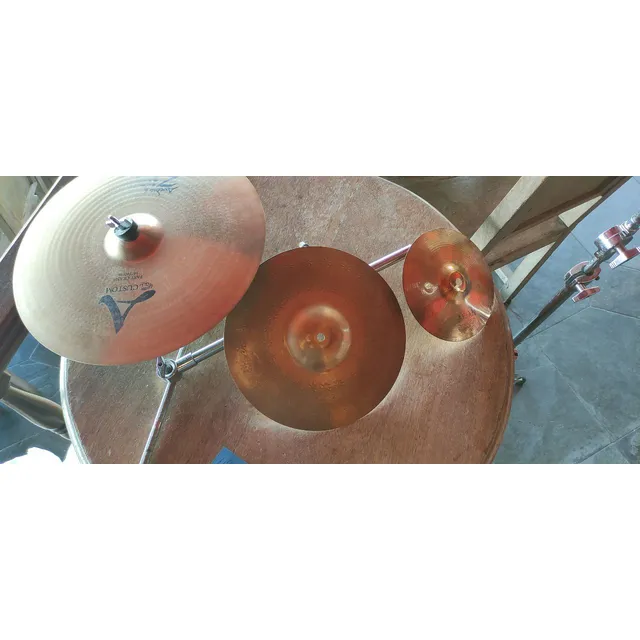 3 Platillos Con Estuche Zildjan, Orion Y Sabian