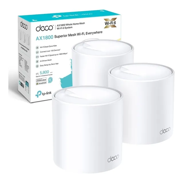 Tp-link, Ax1800 Sistema Wi-fi Completo En Malla Tecnología W