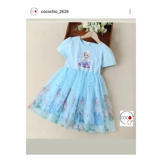 Vestido De Frozen Para Niñas