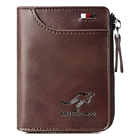Billetera Para Hombre Reshline Con Bloqueo Rfid (marrón)